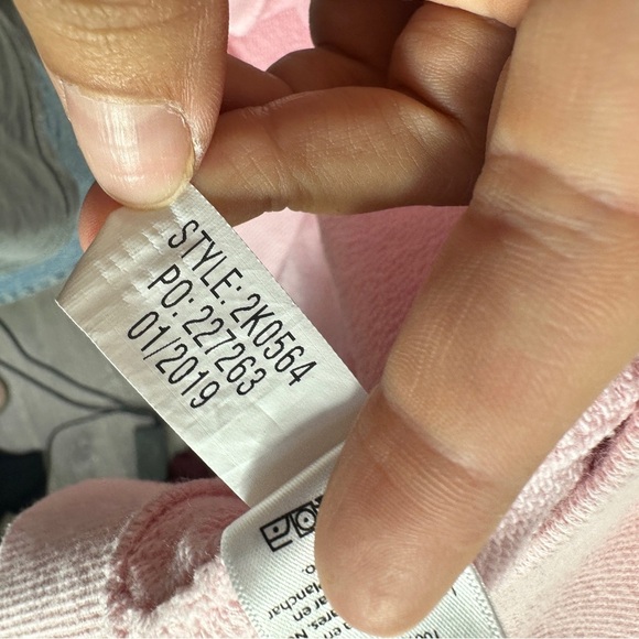 Vineyard Vines Light Pink Half Zip Sweater Pull Over sz S - Picture 6 of 8